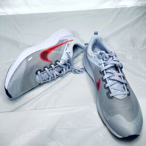 Nike Downshifter 12 Gray/Crimson DD9293-006 Size 10M/11.5W New